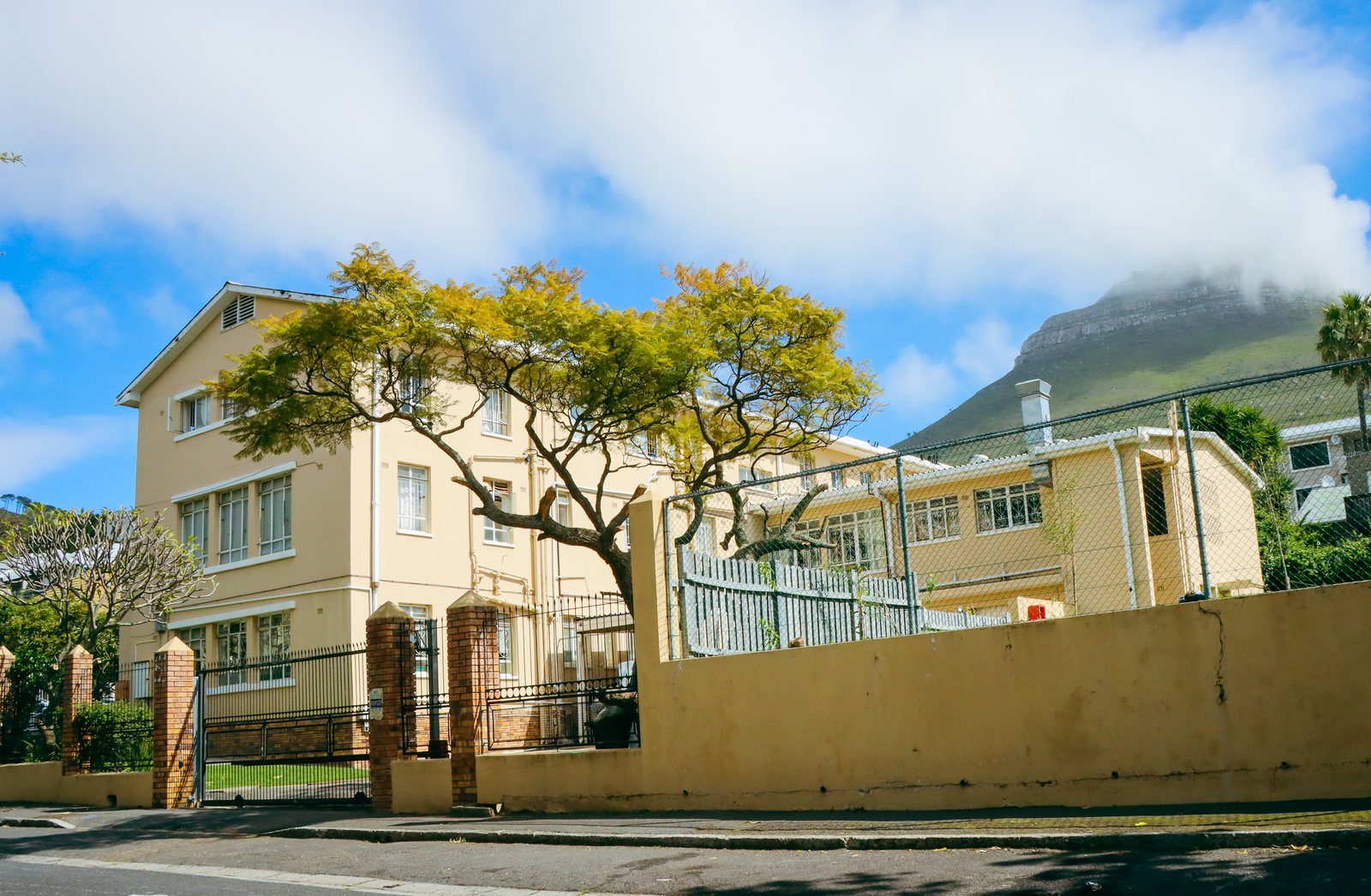Exterior of the South African Children's Home in Cape Town
