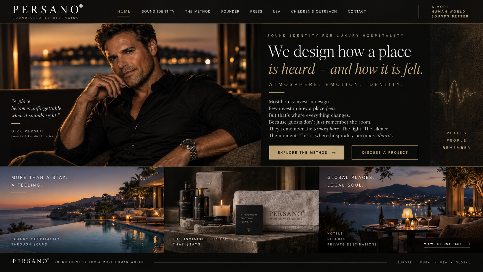 Dirk Persch — Founder & Creative Director of PERSANO® | Sound Identity for Luxury Hospitality